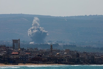 Una humareda sobre el sur