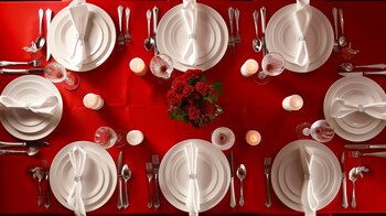 Saber servir una mesa puede