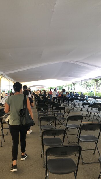 La aplicación se hizo en