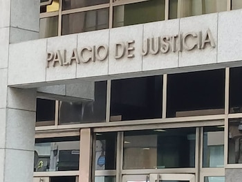 Fachada de la Audiencia de