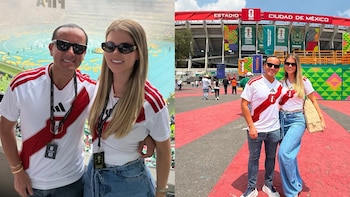 Brunella Horna y Richard Acuña disfrutaron a lo grande la inauguración del Mundial 2026 en México