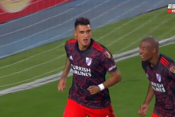 Matías Suárez convirtió un gol