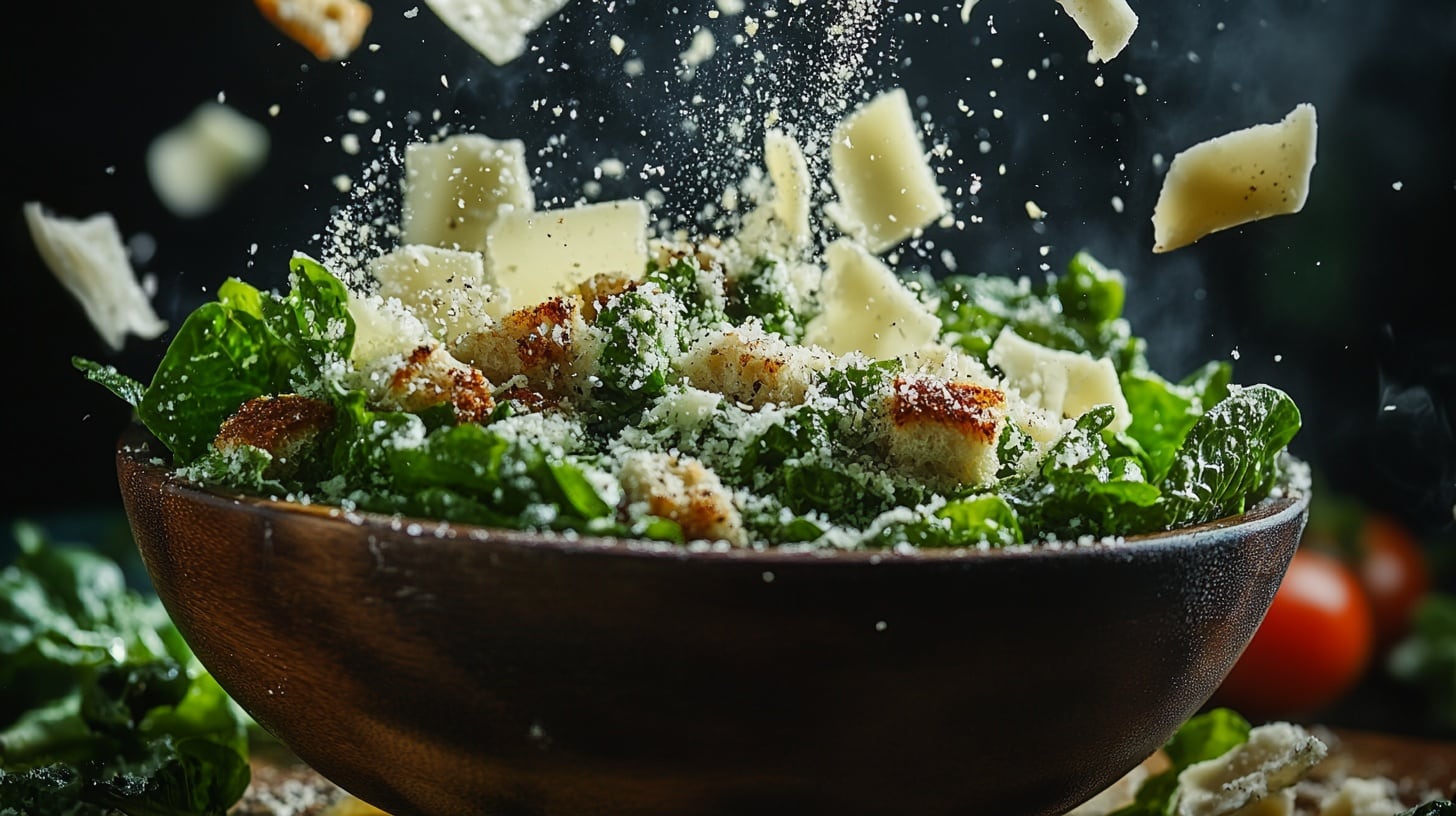 Receta de ensalada César con pollo