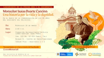 Unicatólica y el CNMH conmemoran