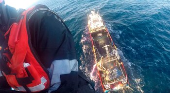 Prefectura Naval aeroevacuó a un