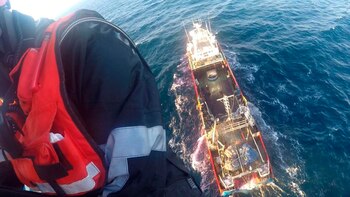 Prefectura aeroevacuó de urgencia a