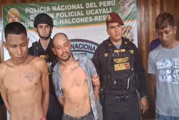 La policía detuvo a tres