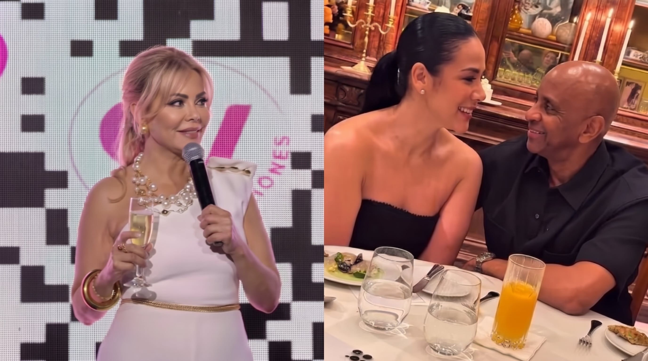 Gisela Valcárcel revela que Sergio George la invitó a los Grammy: “¿Quién sabe? Me encuentre con Óscar de León”