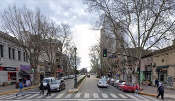 La avenida 44 en La
