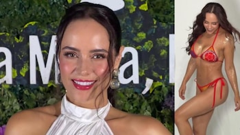 Ana Lucía Domínguez compartió candente sesión de fotos en sus redes sociales y dejó una frase sobre su cuerpo que dio de qué hablar
