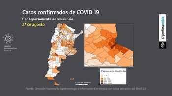 Alberto Fernández extendió la cuarentena - graficos