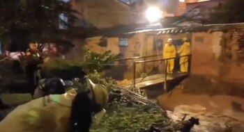 Fuertes lluvias en Fusagasugá causaron