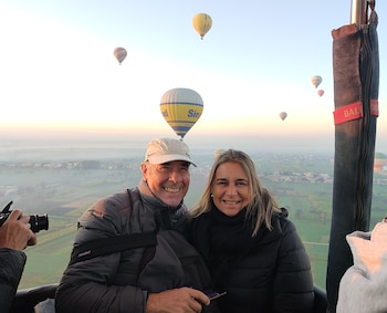Nora y Emilio durante el