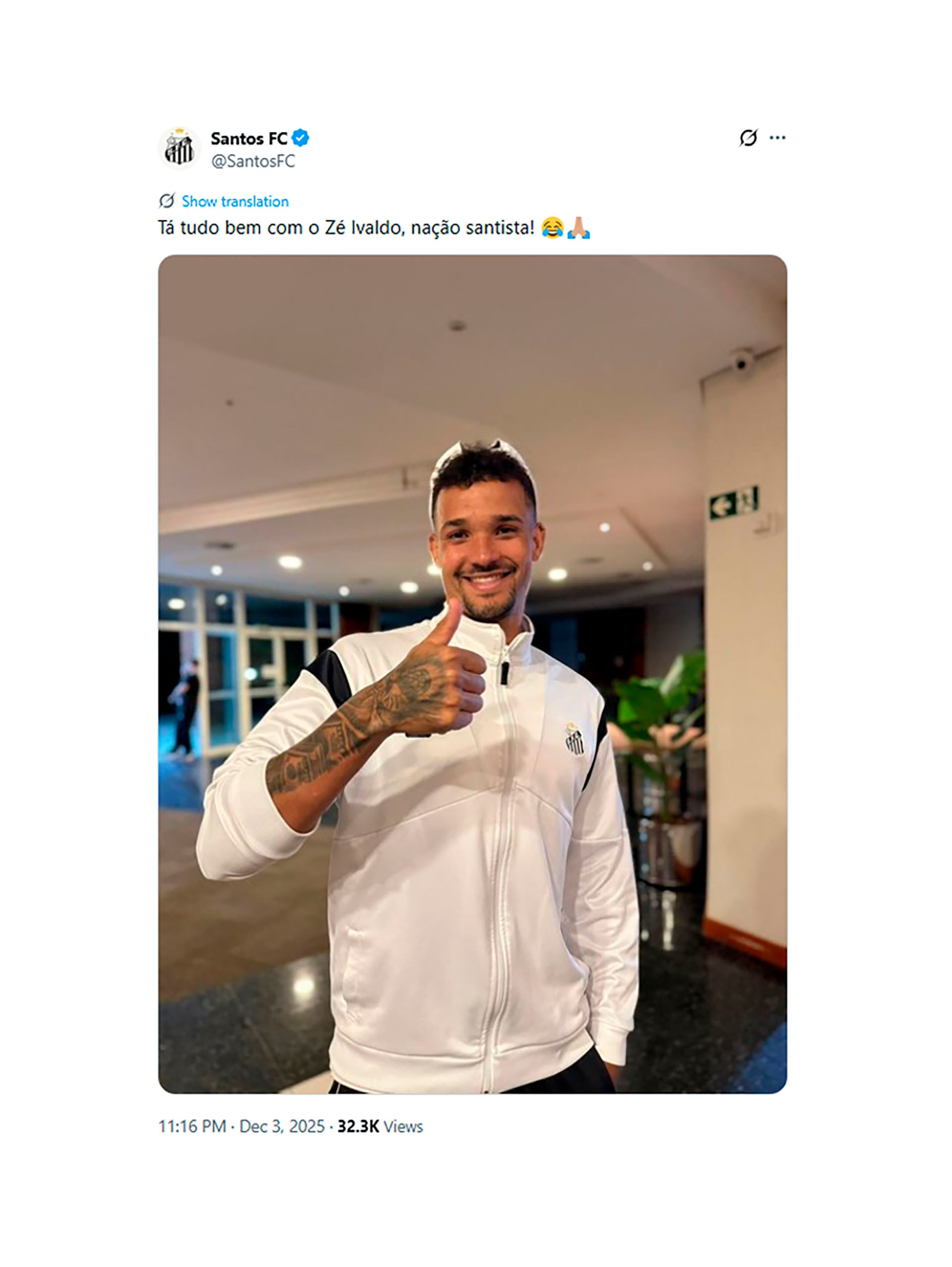 Locura por Neymar: un fanático invadió el campo y empujó a un futbolista del Santos contra los bancos de suplentes por error