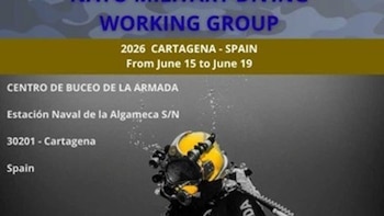 La Armada organiza en Cartagena el principal foro de la OTAN sobre buceo militar e intervención subacuática