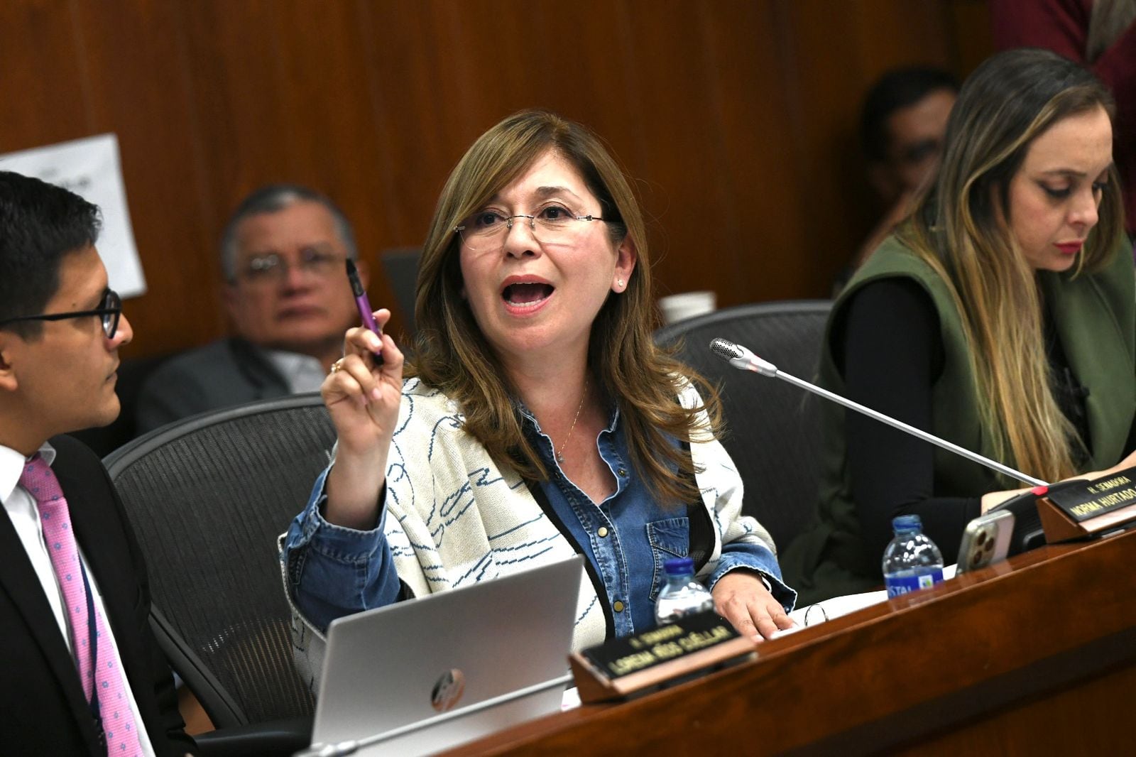 Norma Hurtado hace parte de la Comisión Séptima del Senado, en la que se destacó en el periodo 2022-2026 por su oposición a la reforma a la salud de la administración de Gustavo Petro - crédito suministrada a Infobae