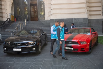 Los autos incautados hoy por