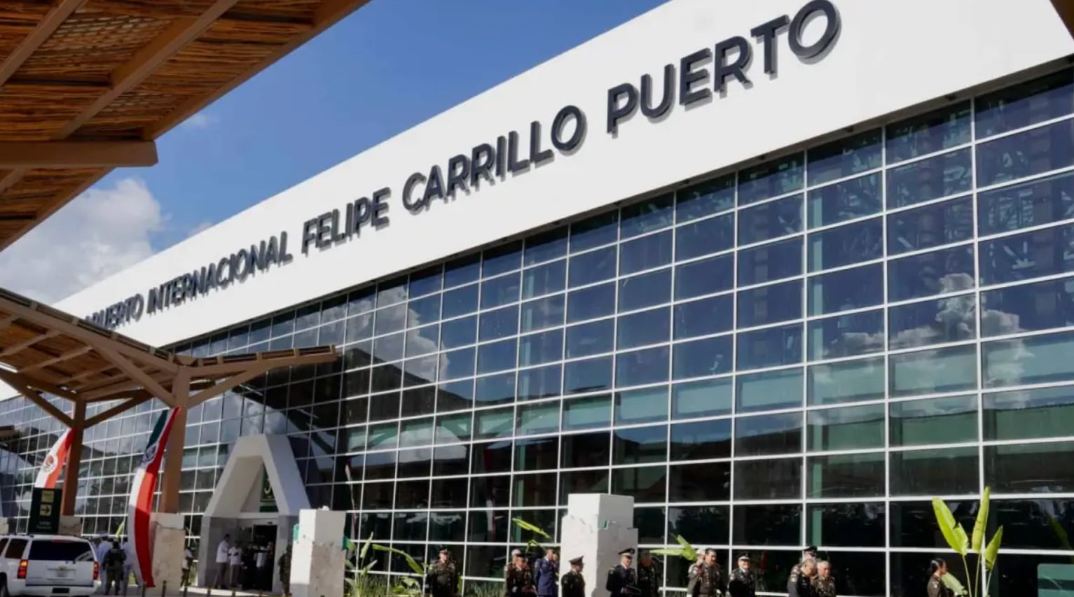 El Aeropuerto Internacional de Tulum enfrente una serie de dificultades. También es administrado por la Sedena.Crédito: Expansión / Elizabeth Ruiz.