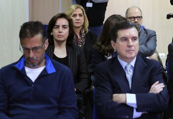 La infanta Cristina en el