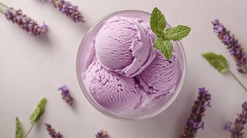 Decora con hojas de menta