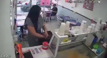 Usuarios reaccionaron con sorpresa y humor luego de que el video se hiciera viral en plataformas digitales. (Captura de pantalla)