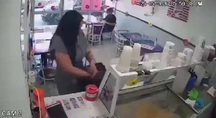 Usuarios reaccionaron con sorpresa y humor luego de que el video se hiciera viral en plataformas digitales. (Captura de pantalla)
