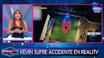 Magaly Medina exige explicaciones tras la caída de Kevin Díaz: “No han dicho qué pasó ni si está en un hospital”. Captura: Magaly TV La Firme.