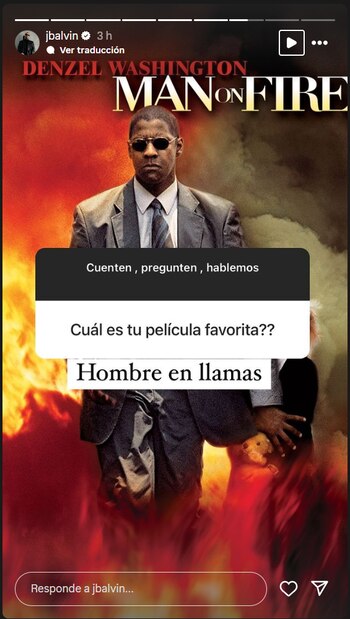 Hombre en llamas es la