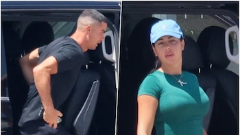 Cristiano Ronaldo reaparece en Mallorca junto a Georgina y su hijo mayor en plena oleada de rumores sobre su boda