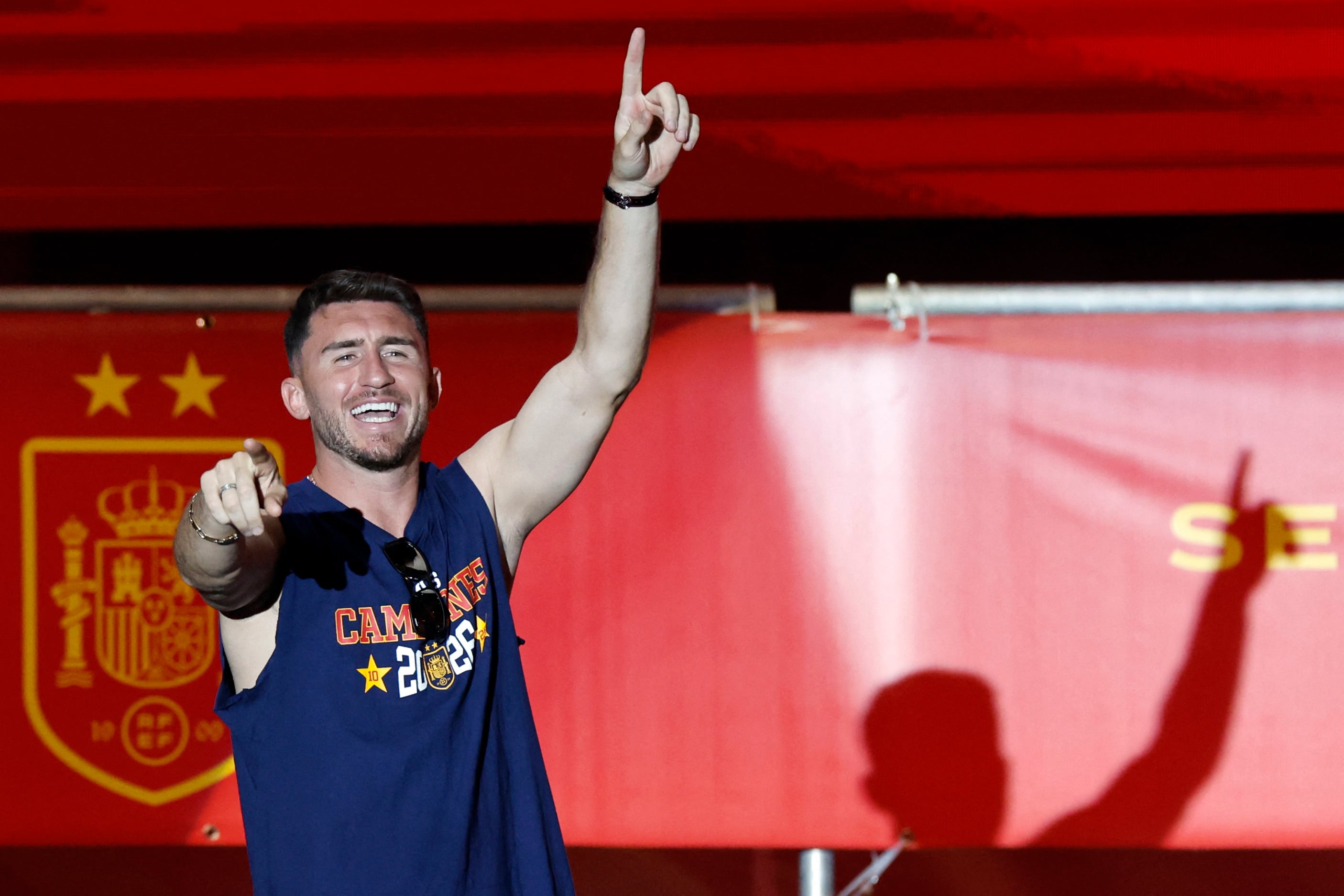 Aymeric Laporte, campeón con España, abandonó la liga saudí para regresar a Europa (AFP)