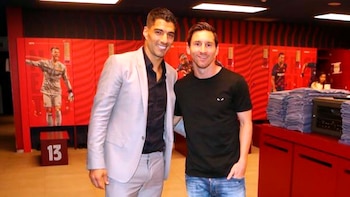 Lionel Messi escribió un mensaje