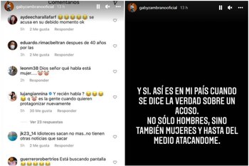 Gaby Zambrano es duramente atacada