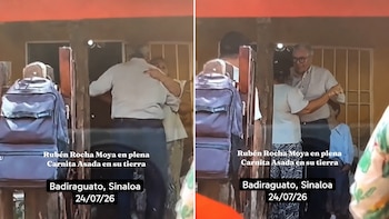 Rubén Rocha Moya, gobernador de Sinaloa con licencia acusado de narcotráfico en EEUU, es captado bailando en reunión
