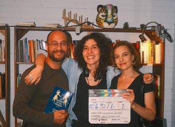 Valentina Maurel tras finalizar la producción de "Soy tu animal materno", la película que marca el debut de Costa Rica en la selección oficial del Festival de Cannes (Foto cortesía Marina Tavira).