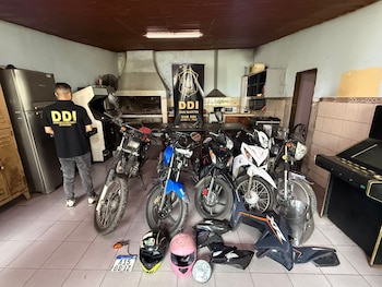 Los elementos secuestrados