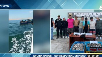 Capturan a banda de extorsionadores tras increíble persecución marítima en Paracas