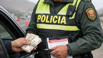 Policía es condenado a seis años de cárcel efectiva por solicitar S/4.000 de coima a conductor durante operativo en la carretera
