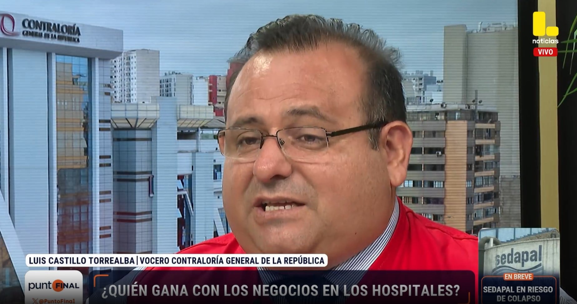 Hospitales públicos de Lima pierden espacios para atender pacientes por negocios privados subarrendados. Captura: Punto Final.