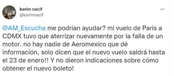 Los usuarios piden el pronunciamiento