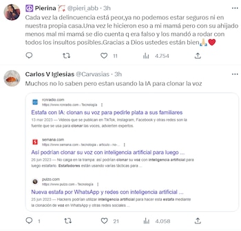Usuarios de Twitter se solidarizan