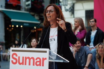 Mónica García, Minsitra de Sanidad. (Alejandro Martínez Vélez / Europa Press)