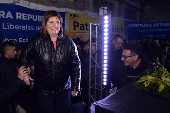 Patricia Bullrich, ministra de Seguridad