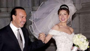 “Amor a la mexicana”: Thalía y Tommy Mottola recuerdan su boda con divertido video en TikTok