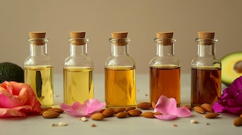 Ingredientes botánicos y aceites esenciales para hidratación profunda, belleza natural y tratamientos caseros de la piel. – (Imagen Ilustrativa Infobae)