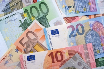 Billetes de euro. (Freepik)