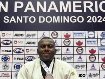 Elmer Orejuela obtuvo medallas internacionales en torneos de la International Judo Federation y representó a Colombia en eventos recientes - crédito Elmer Orejeuela/Instagram