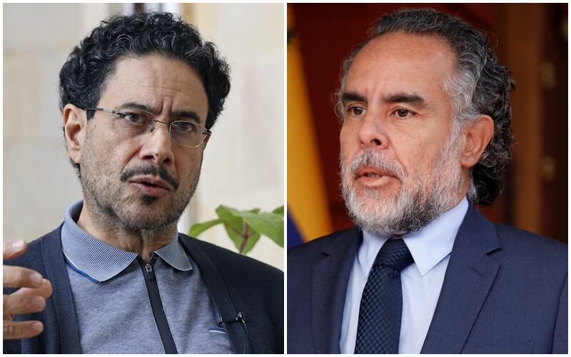 Valencia cuestionó la ausencia del senador Iván Cepeda y recordó los audios de Armando Benedetti sobre presuntos ingresos irregulares a la campaña presidencial. - crédito EFE - REUTERS