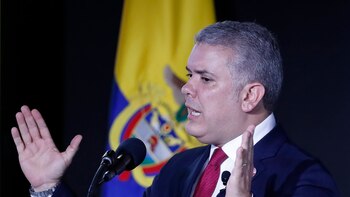Le président Iván Duque se