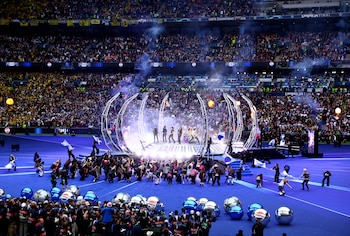 El escenario que se montó