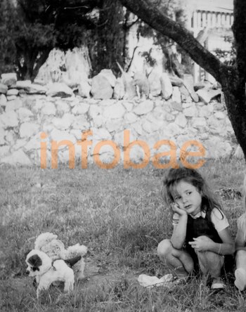 Mercedes Ninci de pequeña en